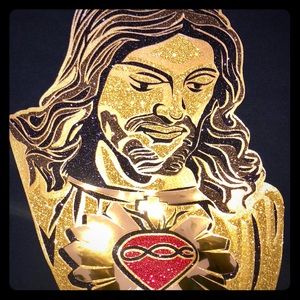 Jesus Glitter ROCSTAR T-shirt